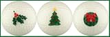 Christmas Golf Balls Holiday Stocking Stuffer