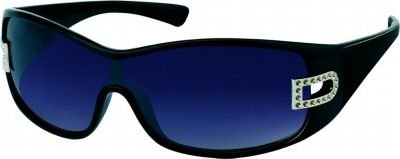 Ladies Italian Designer Sunglasses 8001 Black