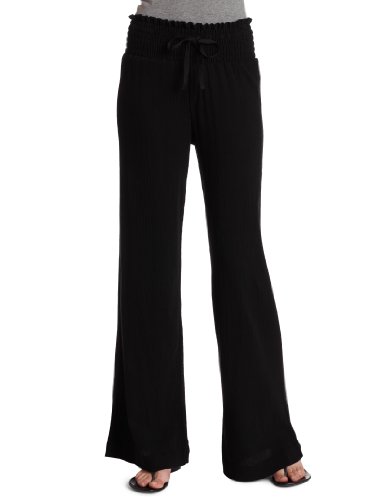 Patterson J. Kincaid Women's Emmanuelle Wide Leg Pant, Black, Small