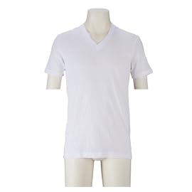 グンゼ BODYWILD SPORTS クールメイクメッシュ VネックTシャツ ホワイト BP1111