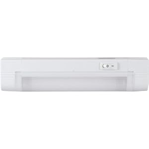 GE 10167 Slimline Fluorescent Under Cabinet Light Fixture, 8-Inch by General Electric