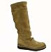 Bronx Reno trendiger Stiefel mit warm Futter im Vintage Look. Camel Wildleder