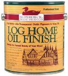 DUCKBACK DB-7100-4 AMBER HUE LOG HOME OIL FINISH SIZE:1 GALLON.