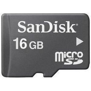 SanDisk microSDHC サンディスク マイクロSDHCカード 16GB　[外箱無し]