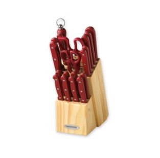 Farberware 5026997 20 Piece Red Handles