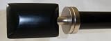 Black District Finial for 1-3/8" Pole [CAPITOL CITY LUMBER]