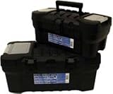Aa Black Heavy-duty Tool Box 16 Inch