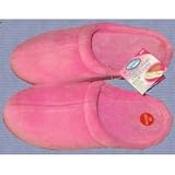 Ladies Pink Comfort Pedic Memory Foam Slippers