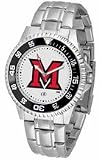 Miami (Ohio) Red Hawks Competitor Watch with a Metal Band