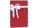 New Red & White Mini Polka Dot Gift Wrap Wrapping Paper 17 Foot Roll