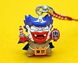 【ご当地】桃太郎電鉄　キングボンビー　雷門バージョン　根付ストラップ