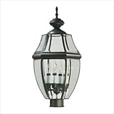 IMAGE OF Carrington Post Lantern Finish: Gloss Black