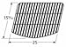 Music City Metals 58201 Porcelain Steel Bar Cooking Grid Replacement for Select Grill Mate and Uniflame Gas Grill Models