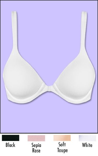 Barely There Gotcha Covered Front Close 4669, White, 38C