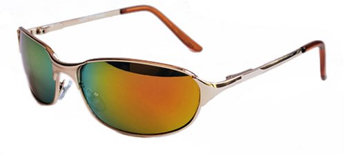Click here to buy AV25 Aviator Sunglasses Spring Hing Mirror lens.