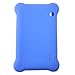 Silicone Rubber Case Cover for 7'' 7 inch Android Capacitive Table PC PDA #01 Blue