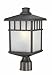 Dolan Designs 9116-34 Barton 1 Light Post Light, Olde World Iron