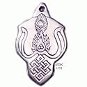 Spiritual Shield - Pewter Pendant