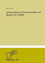 Schwarzarbeit in Planwirtschaften am Beispiel der UdSSR