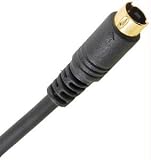 RCA - 6 FT S-Video SVideo Cable Gold Male/Male Camcorder 6ft