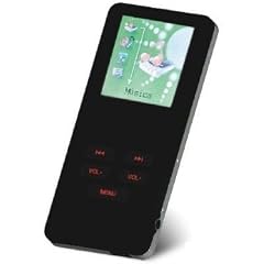 M3 Electronic MP 518 Tragbarer MP3-Player 1 GB schwarz