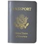 Baekgaard Passport Cover (Gray/Lavender)