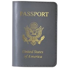 Buy Baekgaard Travel Passport Cover Holder Portfolio Gray Lavender Grey Lavendar by Baelgaard