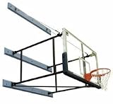 85 - 108 Extension Wall-Braced Side Fold Basketball Backstop from Spalding