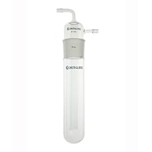Chemglass CG-4515-21 Complete Serrated Hose Connection Vacuum Trap with 71/60 Joint, 75mm OD x 300mm Overall Length