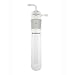 Chemglass CG-4515-21 Complete Serrated Hose Connection Vacuum Trap with 71/60 Joint, 75mm OD x 300mm Overall Length