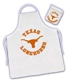 Texas Longhorns Tailgate Barbecue (BBQ) Grilling Apron/Mitt Set NCAA