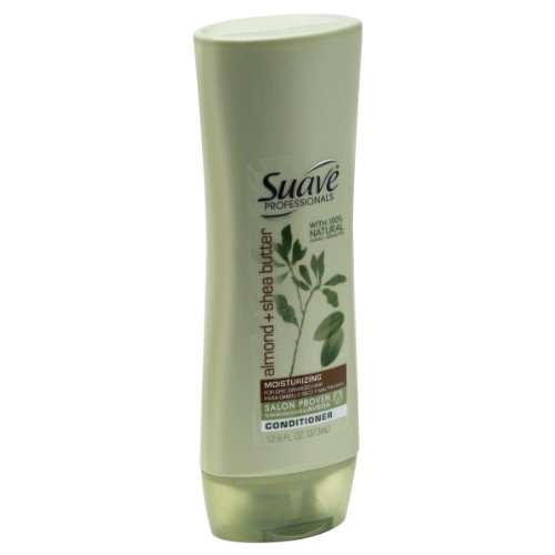Suave Professionals Conditioner, Moisturizing, Natural Almond + Shea Butter, 12.6 oz.