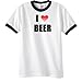 I Love Beer Ringer T-Shirt