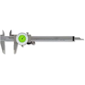 Oshlun MTDCF-06 6-Inch Stainless Steel Fractional Dial Caliper by Oshlun