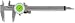 Oshlun MTDCF-06 6-Inch Stainless Steel Fractional Dial Caliper