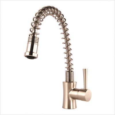 Fontaine Mini Spring Bar Faucet, Stainless Steel - NF-MSP-SS