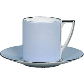 Wedgwood - Jasper Conran Colours, Espresso Saucer - Pale Blue