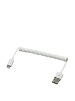 Unotec Cable USB - MicroUSB Blanco