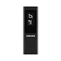 Samsung YP-U6AB U6 4GB MP3 with FM Radio and USB Slide -  Black