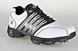 Stuburt Golf Helium Pro Junior Golf Shoe White/Black 1