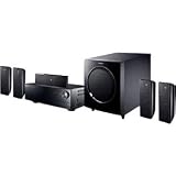 Electronics : Samsung HT-AS720ST Blu-Ray-Matching 5.1 Channel Home Theater System (Set of Seven, Black)