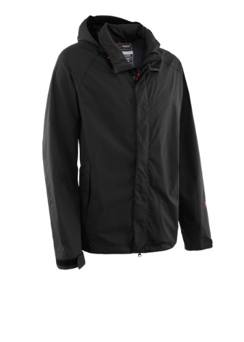 maier sports Herren Packaway Jacke Borkum, black, 54, 120002_900 Preisvergleich