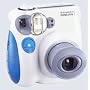 Fujifilm INSTAX MINI Film Camera (Blue Trim)