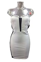 Strapless Cocktail Wrap Cotton Bodycon Dress/Club Dress/Homecoming Dress/Prom Dress/Wedding Party Dress 