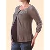A Pea in the Pod: 3/4 Sleeve Swing Maternity Cardigan