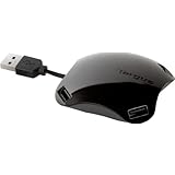 Targus Retractable 4-Port Hub ACH113US (Black)
