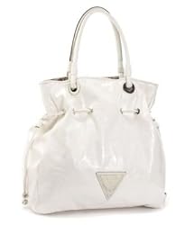 Guess Shine Candy Shiny Crinkle Drawstring Tote