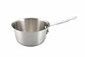 Meyer Commercialware Stainless Steel Open Tapered Saucepan, 16 cm, 1.4 litres