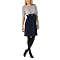 Mossimo&reg; Black Women's Ruffle Front 2Fer Dress - Grey/Navy