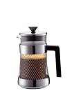Bodum Presso 3-Cup French Press Coffeemaker, Stainless Steel Wire Frame by Bodum